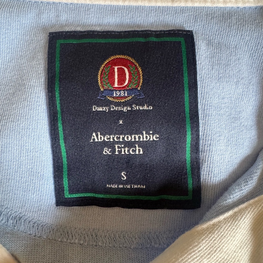 NWOT A&F Rugby Shirt - Picture 3 of 3